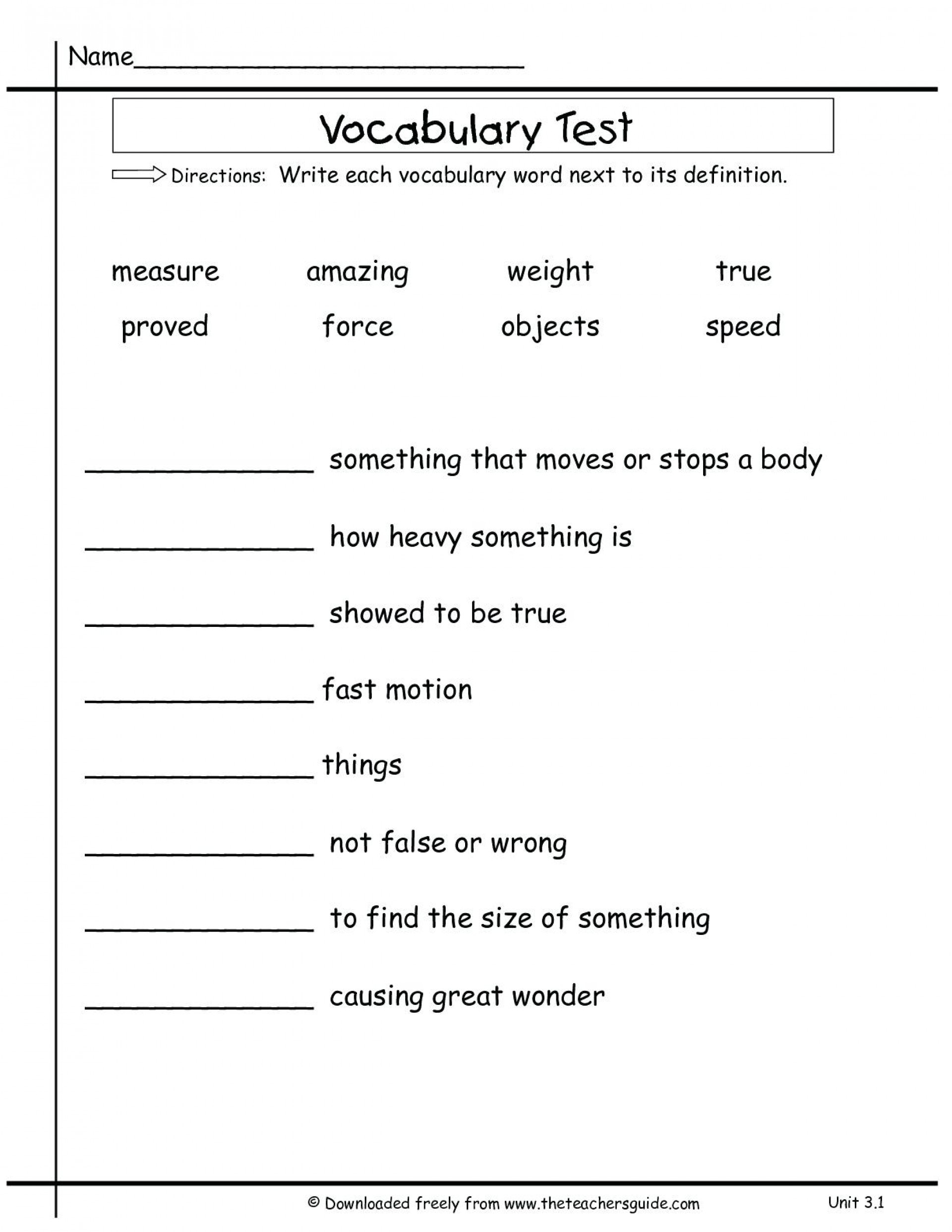 007 Printable Word 5Th Grade Vocab Worksheets Math Vocabulary Pdf Db