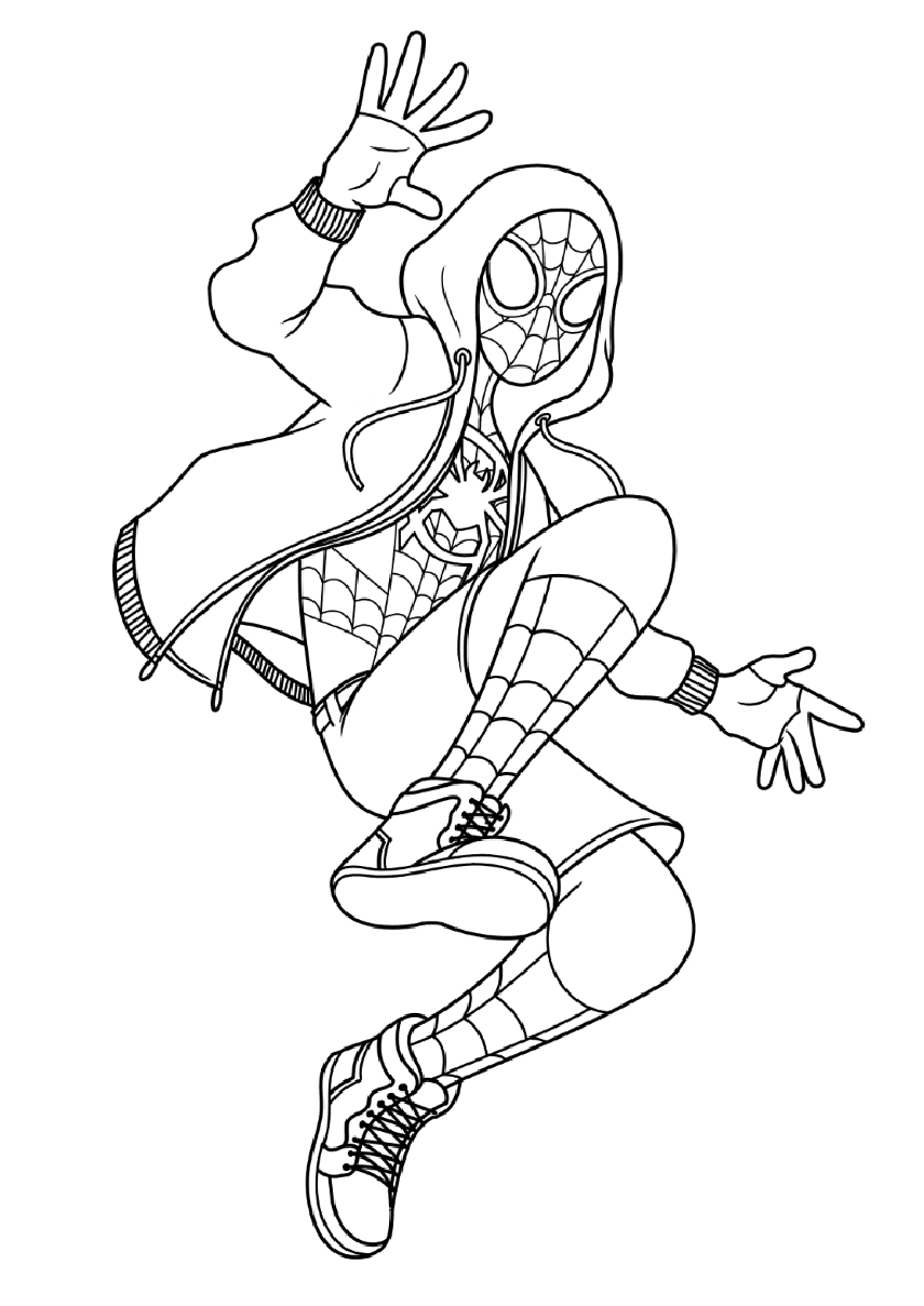 Free Spiderman Coloring Pages Printable