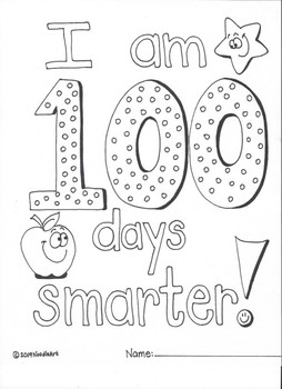 100 days of school worksheets
