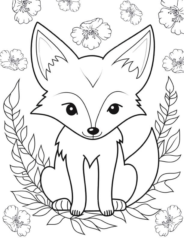 12 Cute Coloring Pages The Graphics Fairy Worksheets Library