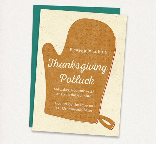 13 Potluck Email Invitation Templates PSD AI
