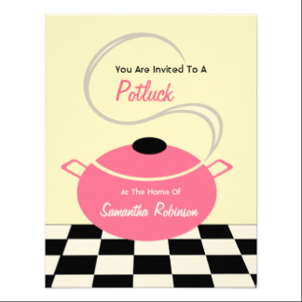 13 Potluck Email Invitation Templates PSD AI