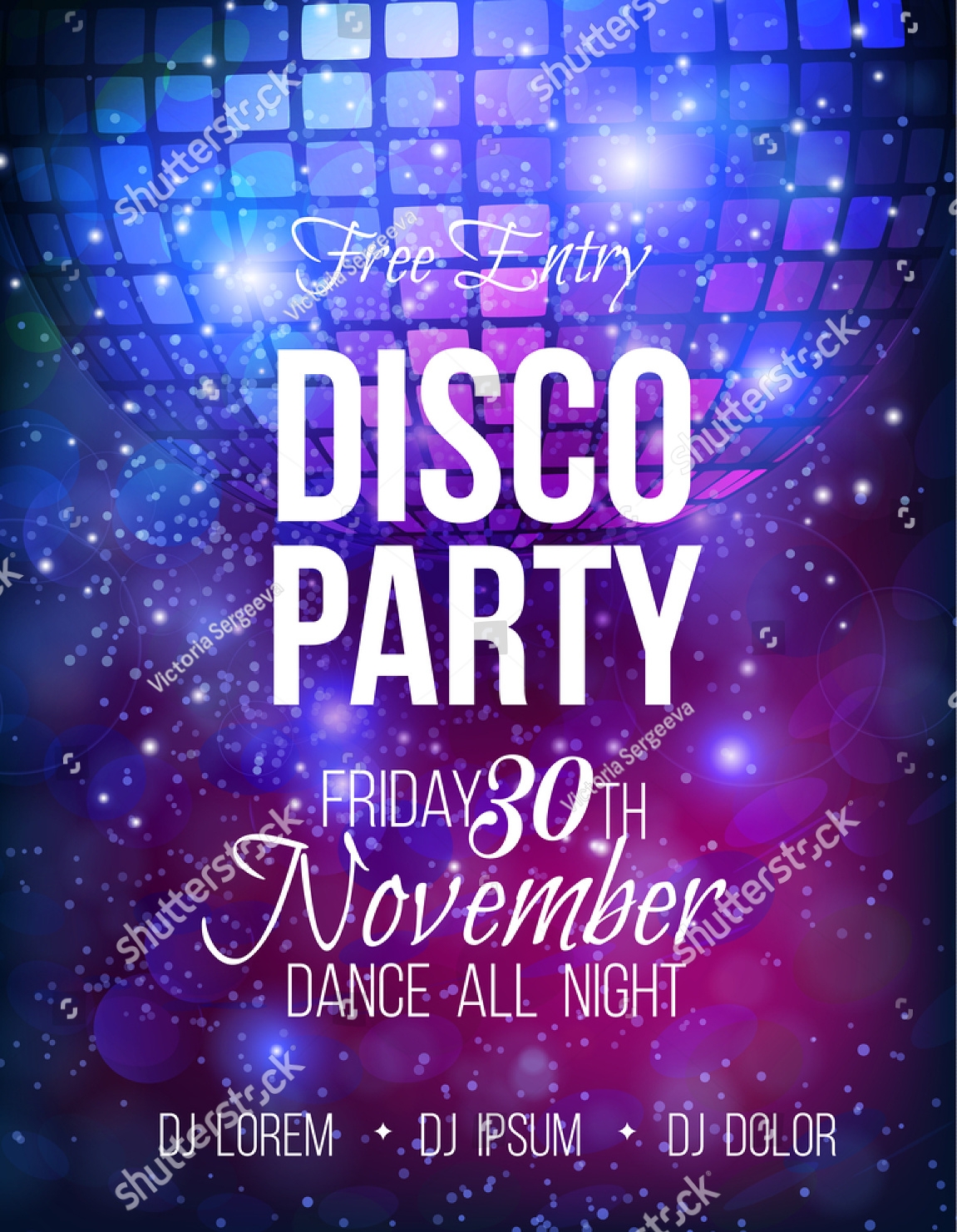 14 Disco Party Invitation Examples To Download
