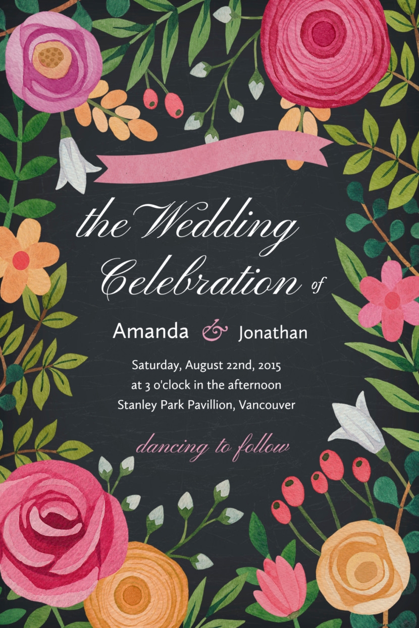pre wedding invitation templates