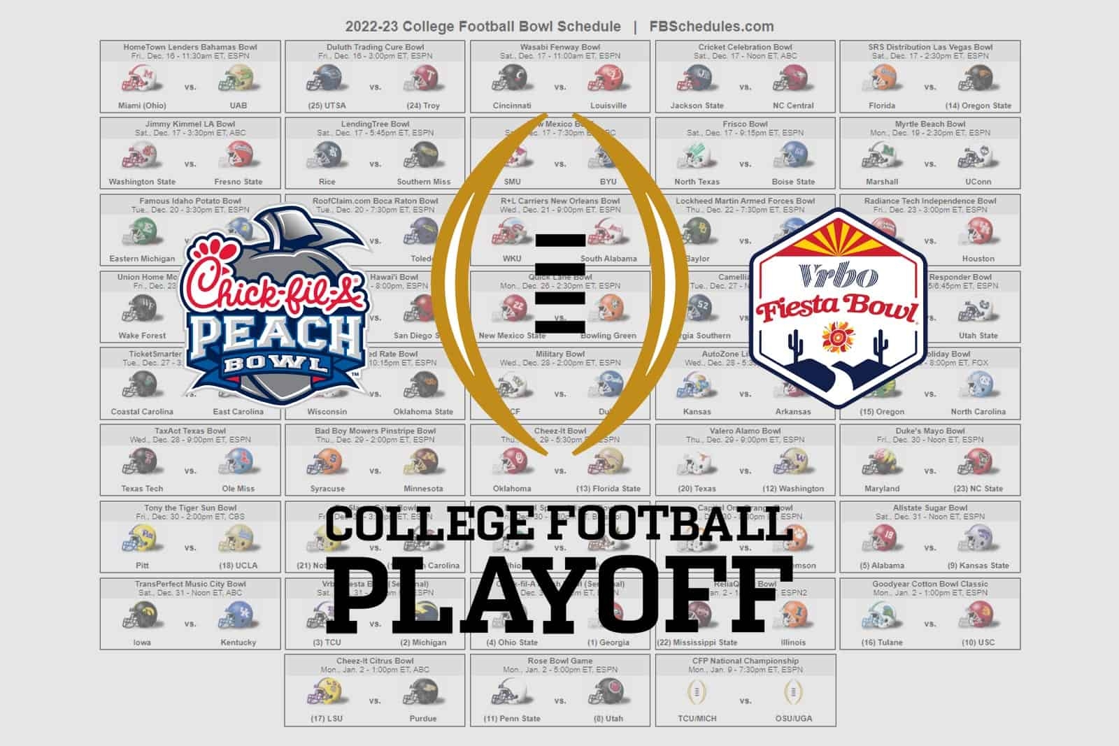 2025 2025 Bowl Schedule Printable Pdf Bent S Andresen