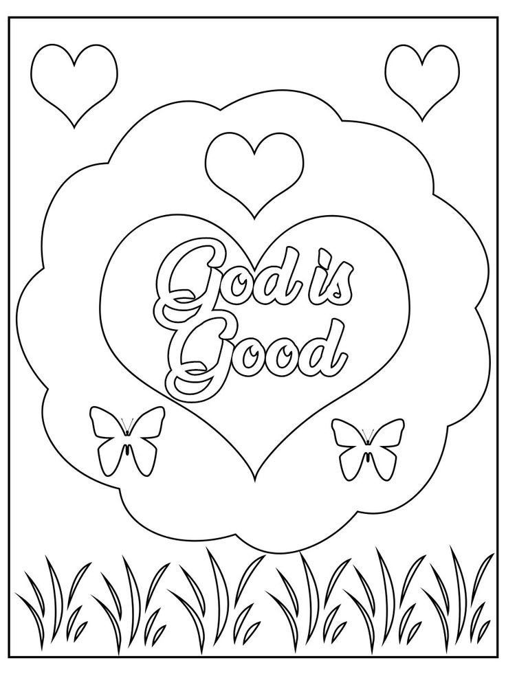 23 God Is Love Coloring Pages And Show Your Love Love Coloring Pages
