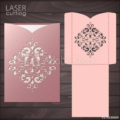24 Printable Invitation Envelope Template Vector In Word By Invitation 