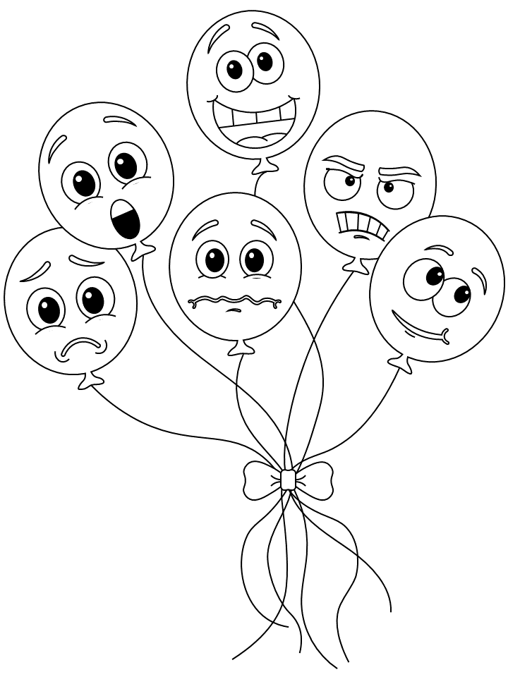 25 Emotions Coloring Pages Free Printable For Kids And Adults