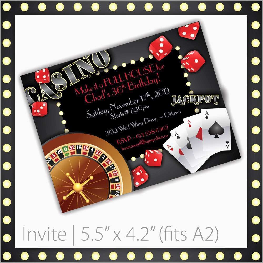 27 Adding Poker Party Invitation Template Free PSD File With Poker 