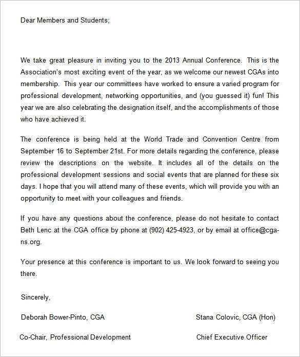 28 Conference Invitation Templates PSD AI DOC