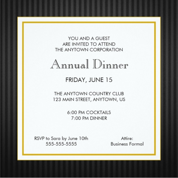 29 Business Invitation Templates PSD Vector EPS AI