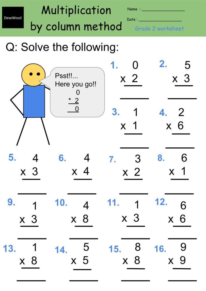 2nd Grade Math Worksheets Word Lists And Activities GreatSchools 
