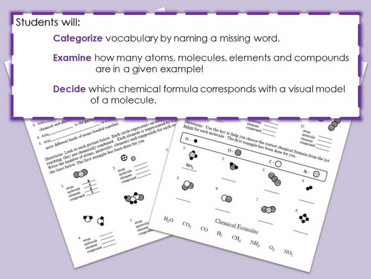 30 Atoms And Molecules Worksheet Worksheets Decoomo