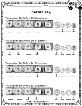 3rd Grade Money Worksheets Free Printable Counting Money Math 