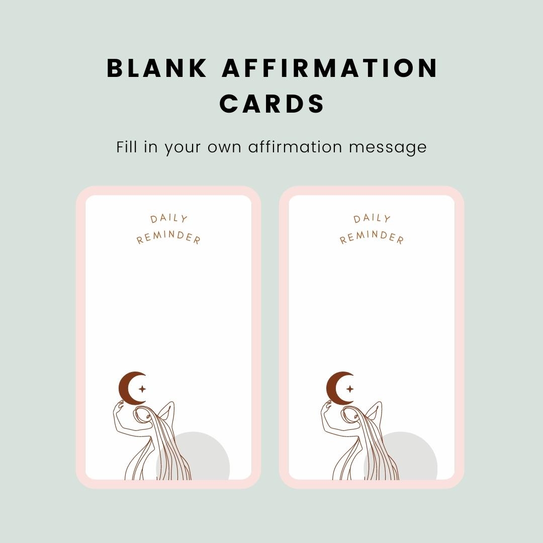48 FREE Cute Printable Affirmation Cards
