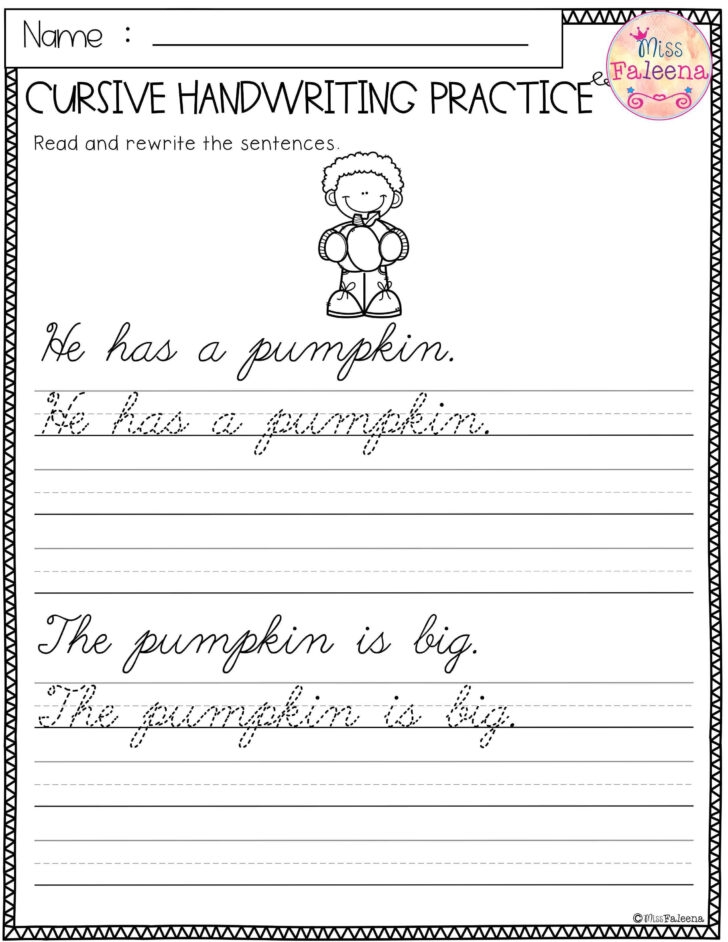 4th Grade Handwriting Practice Worksheets Worksheetpedia Handwriting 