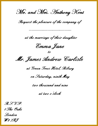 5 Posh Invitation Template FabTemplatez