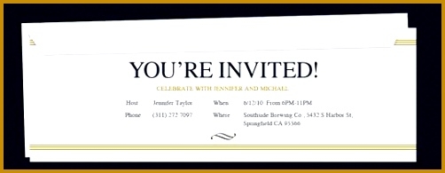 5 Posh Invitation Template FabTemplatez