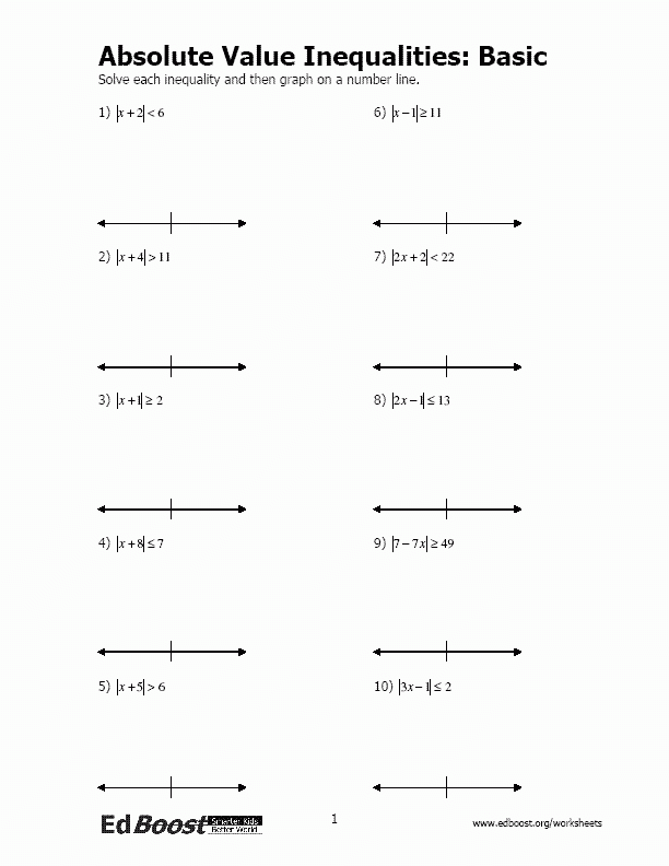 50 Absolute Value Function Worksheet Chessmuseum Template Library