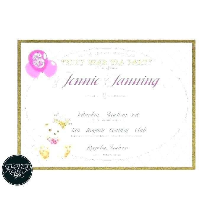50 Format Royal Tea Party Invitation Template Maker For Royal Tea Party