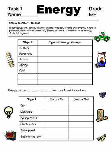 50 Work Power Energy Worksheet Chessmuseum Template Library