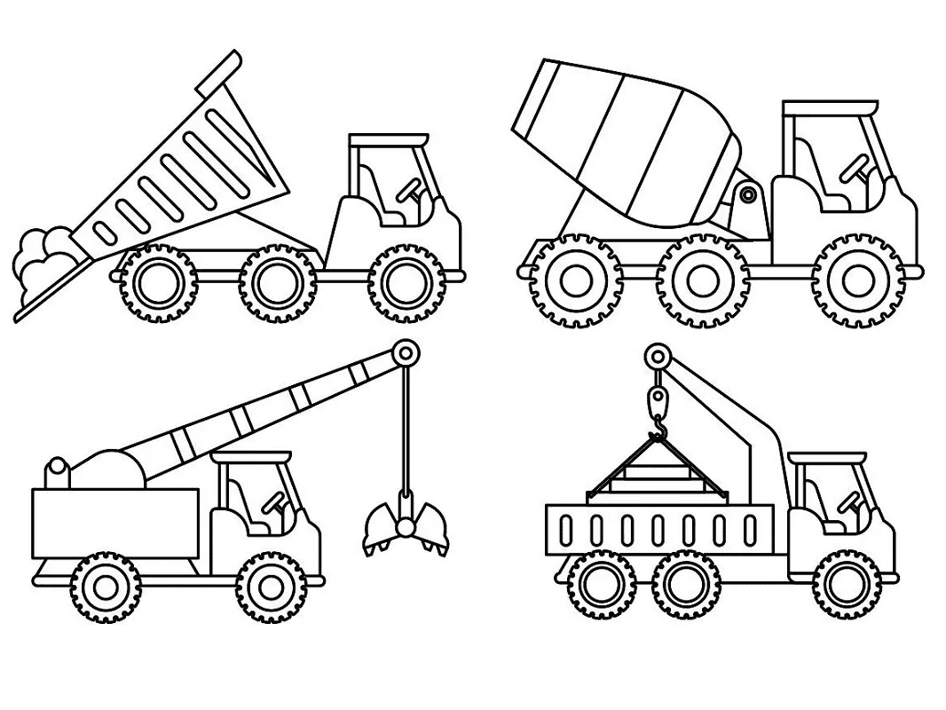56 Construction Coloring Pages ColoringPagesOnly