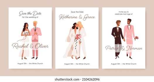568 Same Sex Wedding Invitation Images Stock Photos Vectors