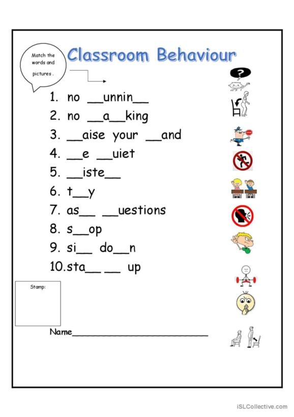 57 Behaviour English ESL Worksheets Pdf Doc