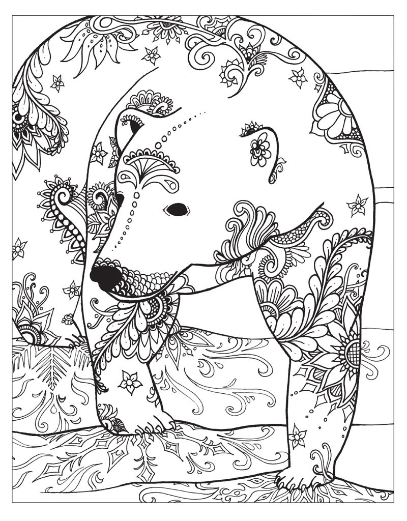 free printable pictures of winter animals