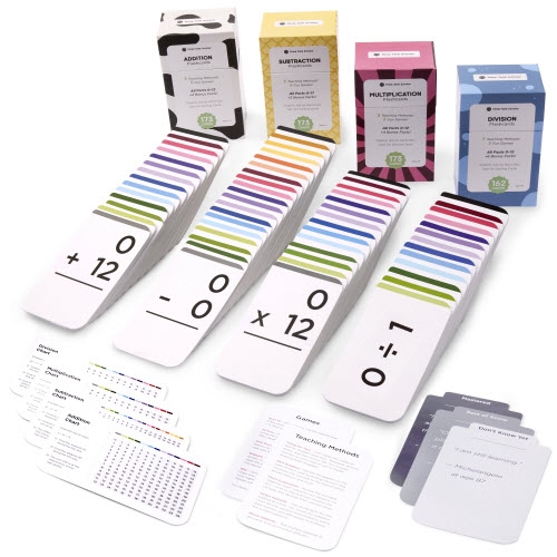 681 Math Flash Cards Bundle Pack Addition Subtraction 