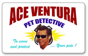 ace ventura printable card