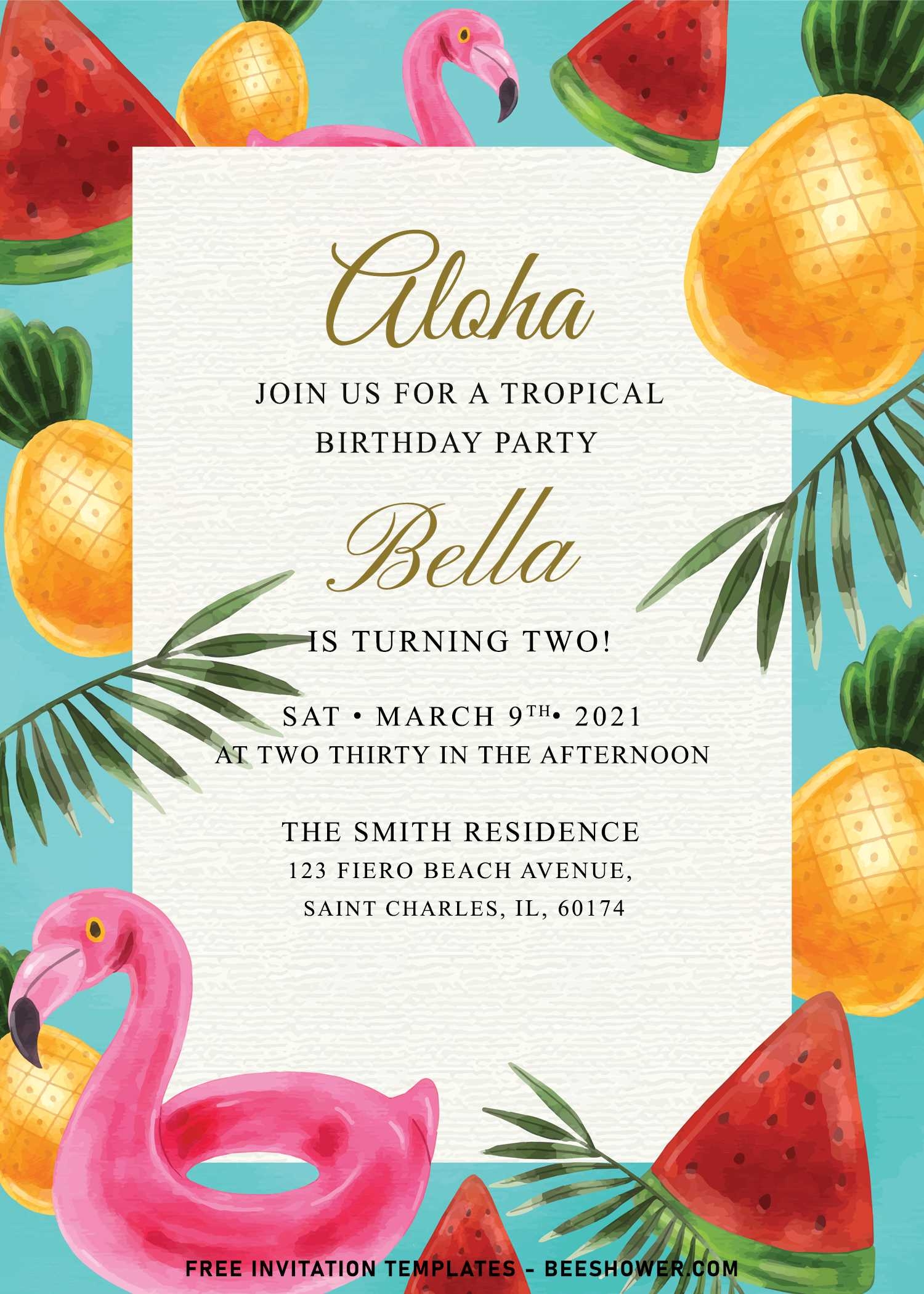 picture birthday invitation templates