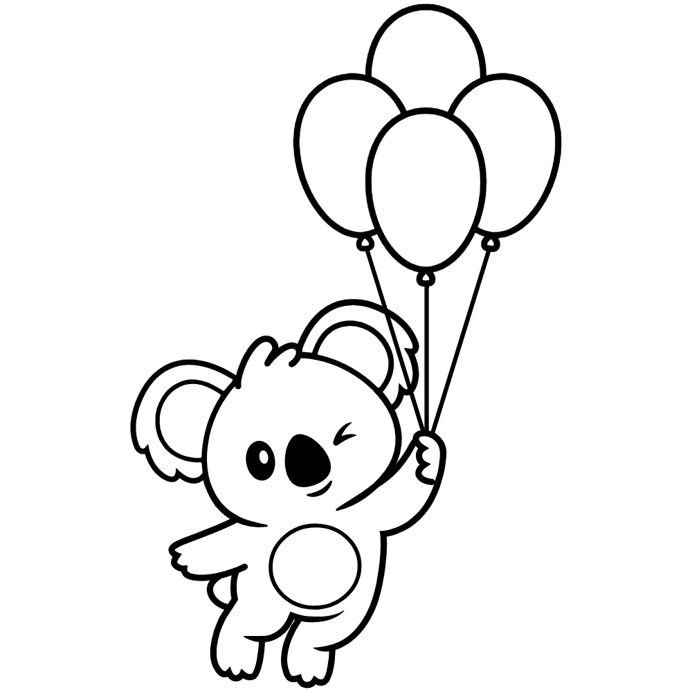 70 Koala Coloring Pages ColoringPagesOnly