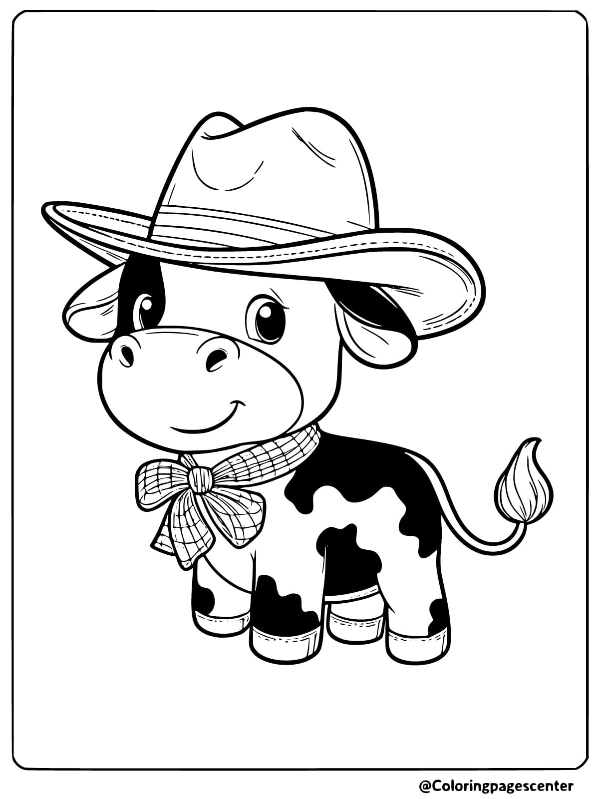8 Cute Cow Coloring Pages Free Printable PDFs