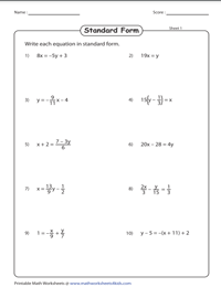 8th Grade Math Worksheets Worksheets Library