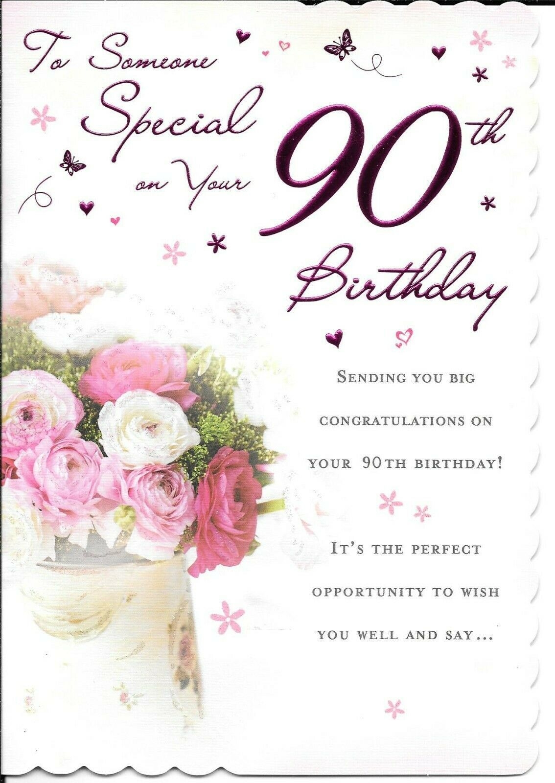 90th Birthday Card Personalized Printable Elderly Bir Vrogue co