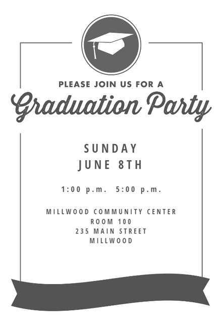 party invitation templates 4 per page