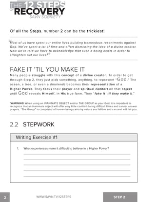 AA Step 3 Worksheets Example Free PDF Download Worksheets Library