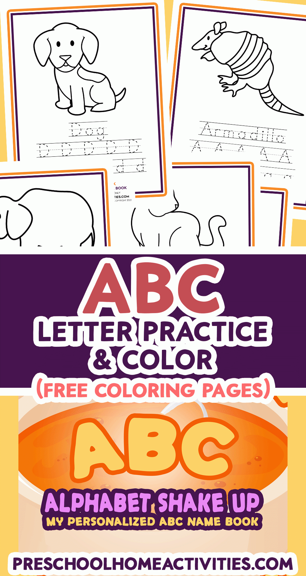 ABC Animal Alphabet Printables Bonus