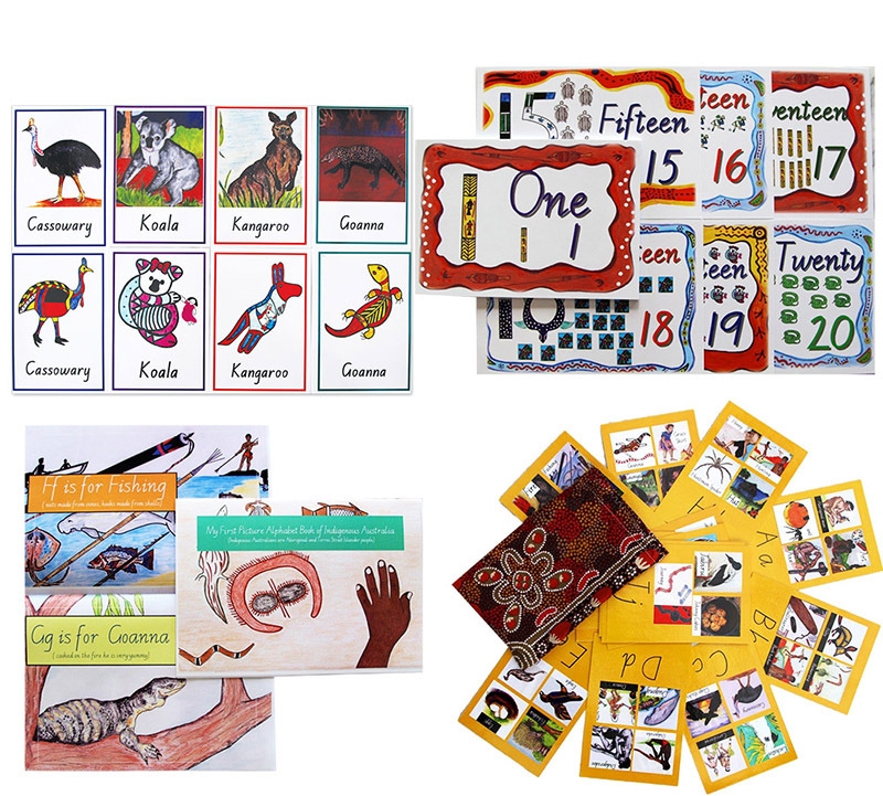 Aboriginal Alphabet Counting Cards Set 79pcs Worksheets Library