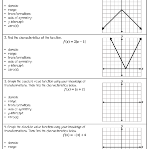 Absolute Value Notes And Worksheets Lindsay Bowden Worksheets Library