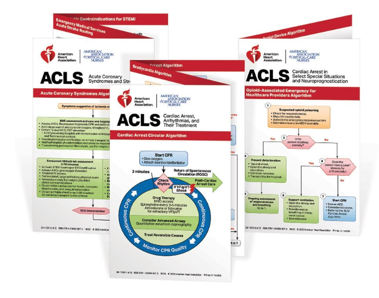ACLS Cards Printable