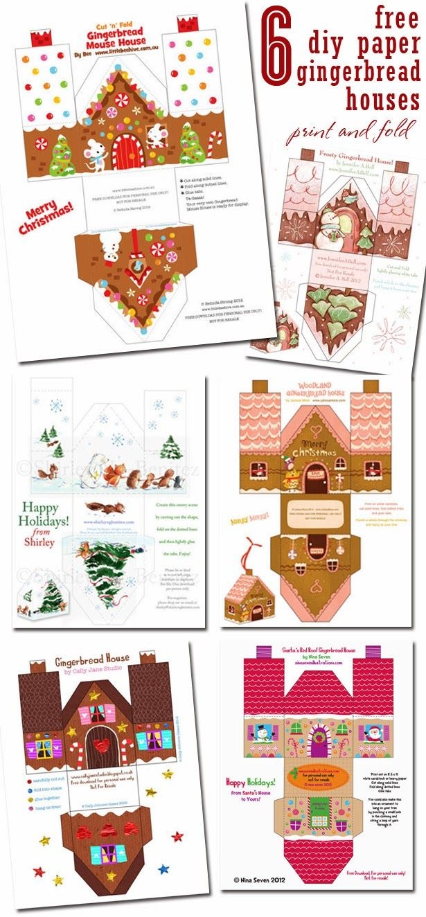 activity village christmas card printables