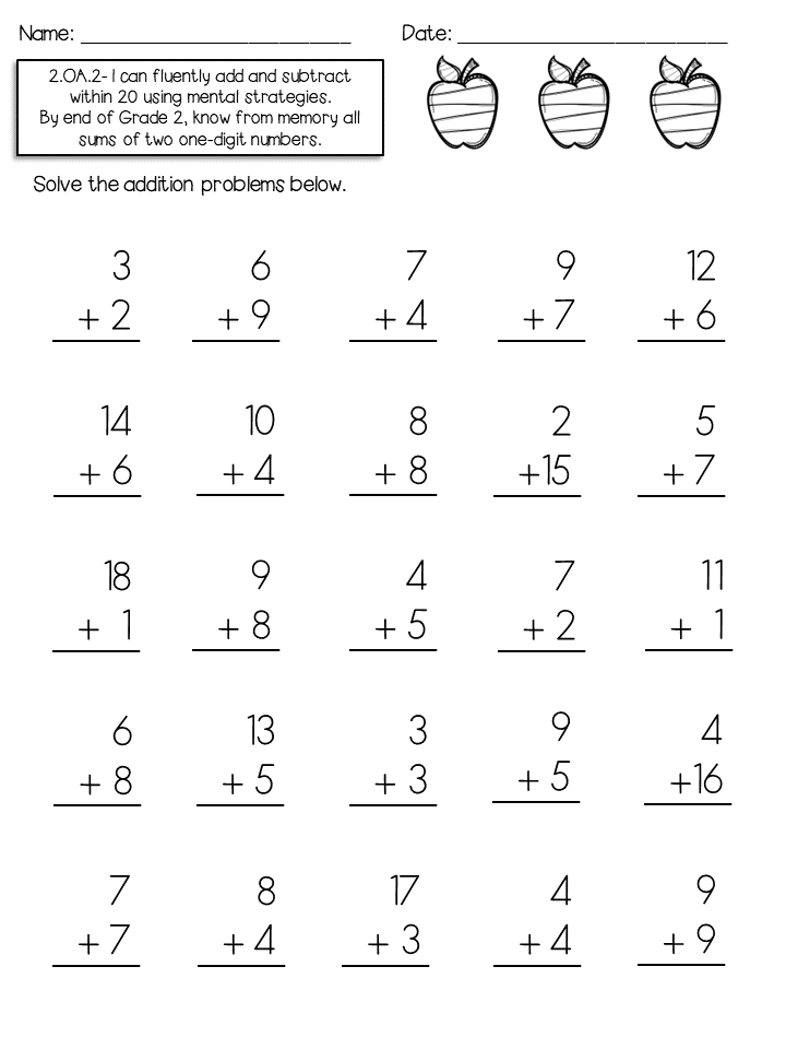 Adding And Subtracting Within 20 Worksheet Download Worksheets Library