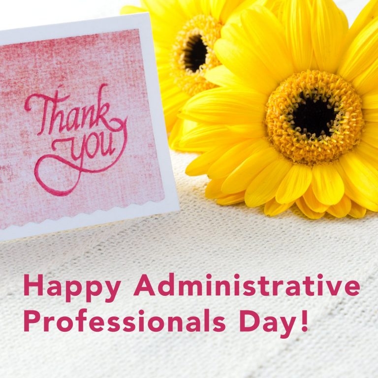 administrative professionals day 2017 printable card