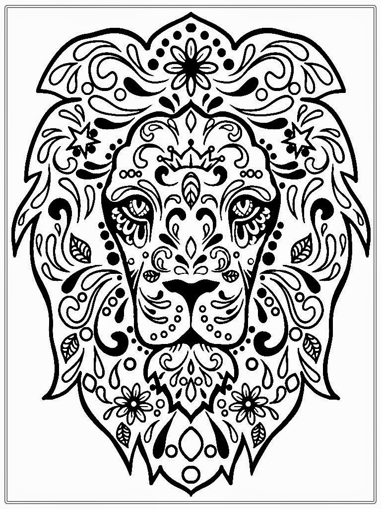 free adult coloring pages to print
