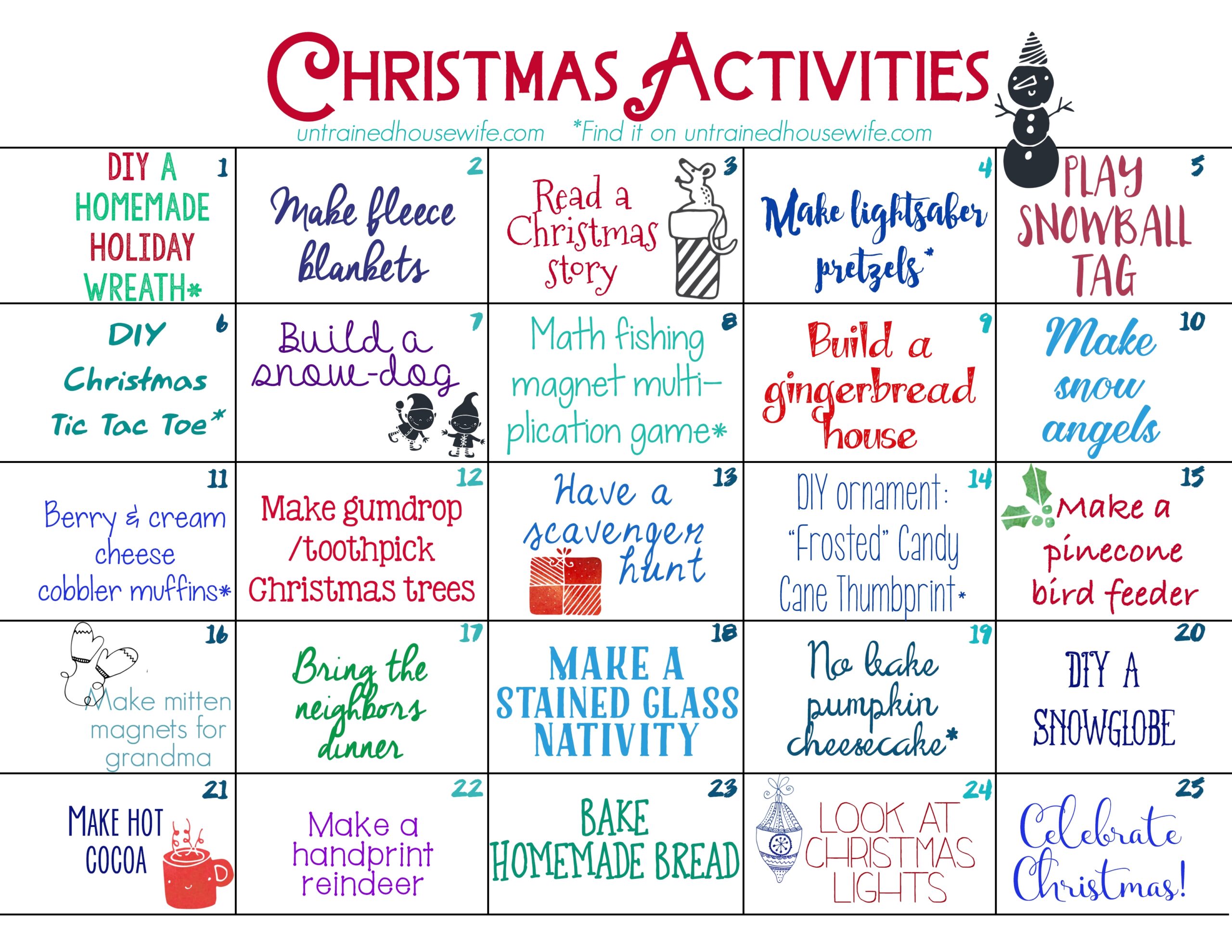 Advent Calendar For Adults 2024 Printable Pdf Arda Mandie