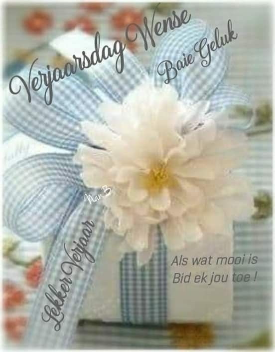 afrikaans birthday cards free printable