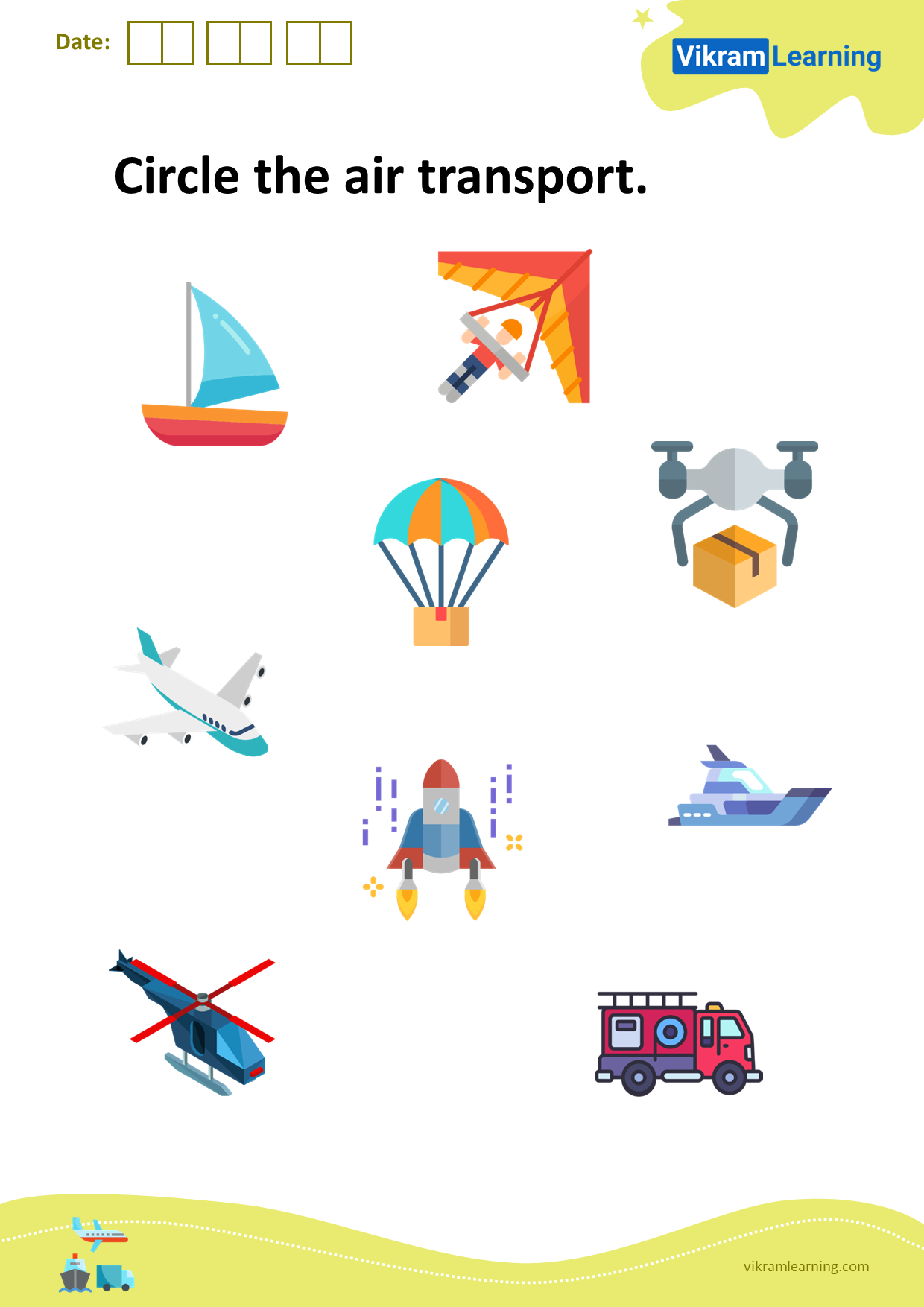 AIR TRANSPORT Transportation Preschool Transportation 48 OFF