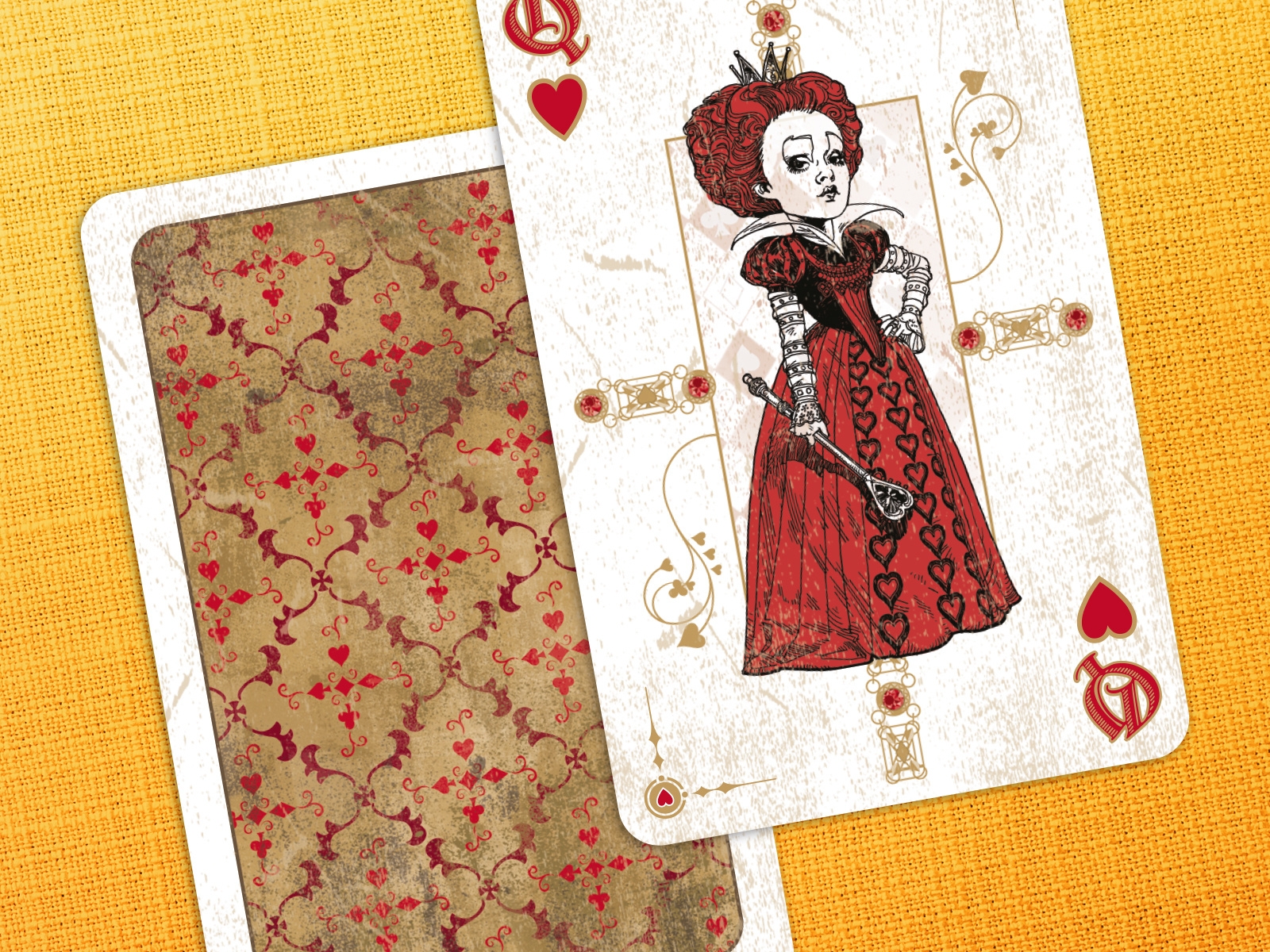 Alice In Wonderland Printable Playing Cards Printable Vrogue co